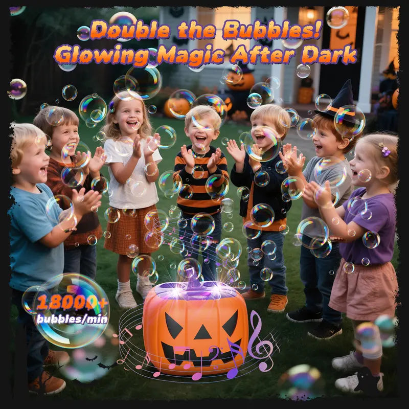【𝐋𝐢𝐦𝐢𝐭𝐞𝐝 𝐄𝐝𝐢𝐭𝐢𝐨𝐧】🎃Spooky Fun! Haloween Pumpkin Bubble Machine