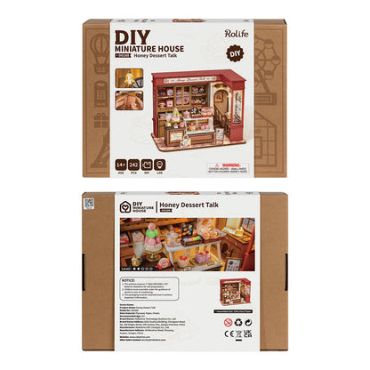Rolife Honey Dessert Talk DIY Miniature House DG168