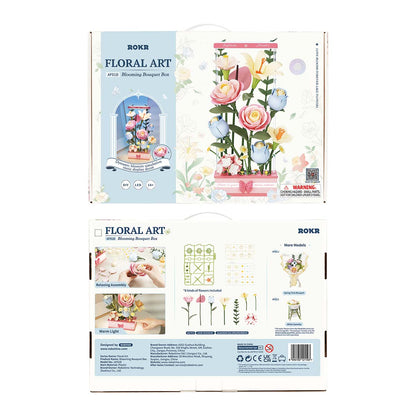 ROKR Blooming Bouquet Box DIY 3D Puzzle AF01D