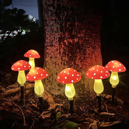 🍄Mushroom Garden Lights, Brighten Your Garden Fairytale — A Must-Have For Lawns, Patios & Holiday Atmosphere!