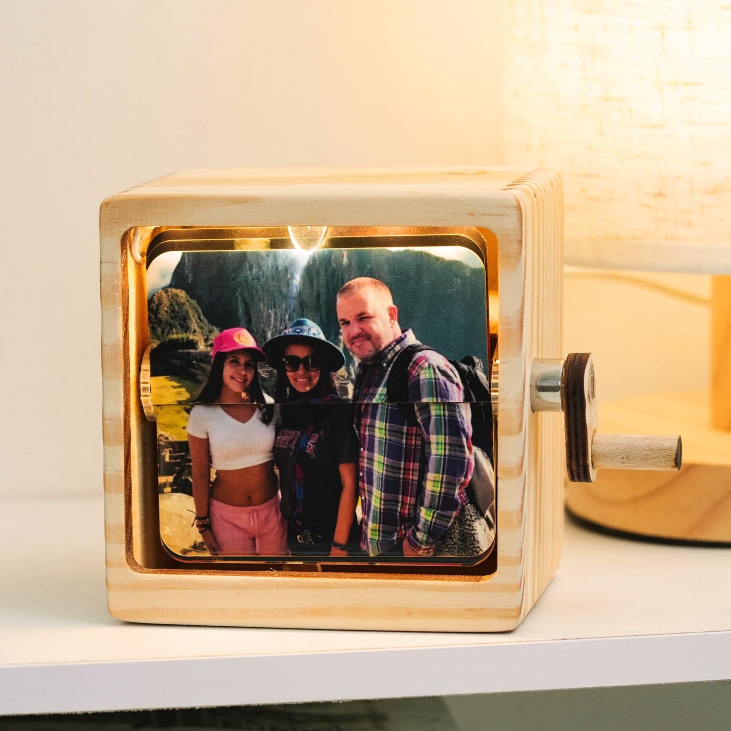 Flip Photo Box – Customizable Memory Album