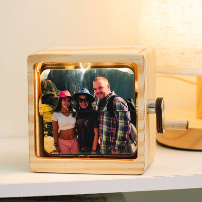 Flip Photo Box – Customizable Memory Album