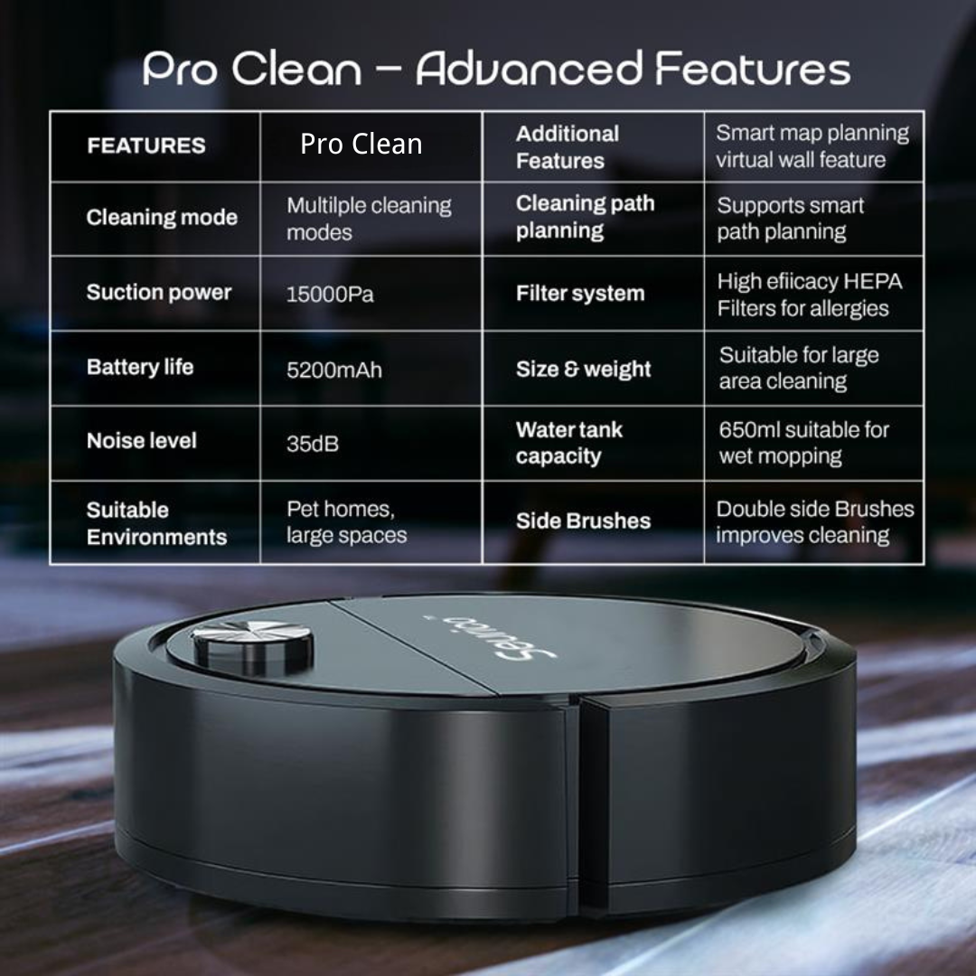 🧹Seurico™ AutoClean Robot Vacuum Cleaner Pro
