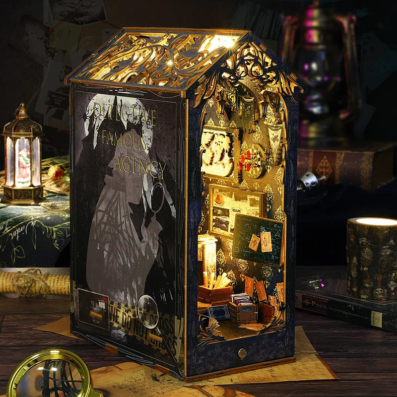 DIY Book Nook - Detective Agency