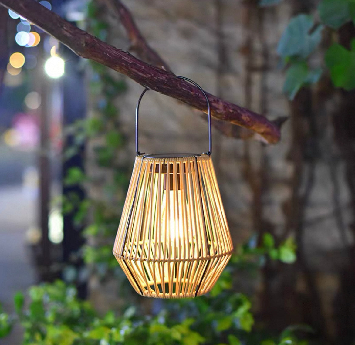 👻 Halloween Sale 49% OFF 👻 Kaliiqo™ Solar Radiant Rattan Glow Lantern