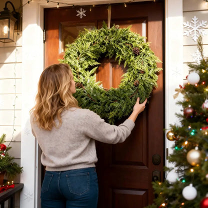 🎄Christmas Sale - 59% OFF🎁 Realistic Christmas Cedar Garland for Holiday Decor