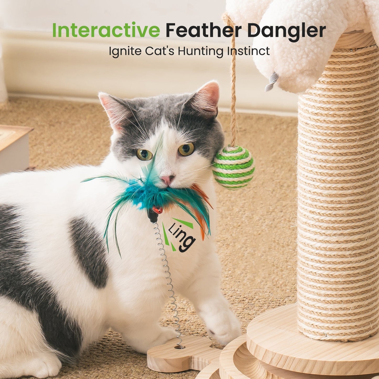 Fountain Cat Scratching Post