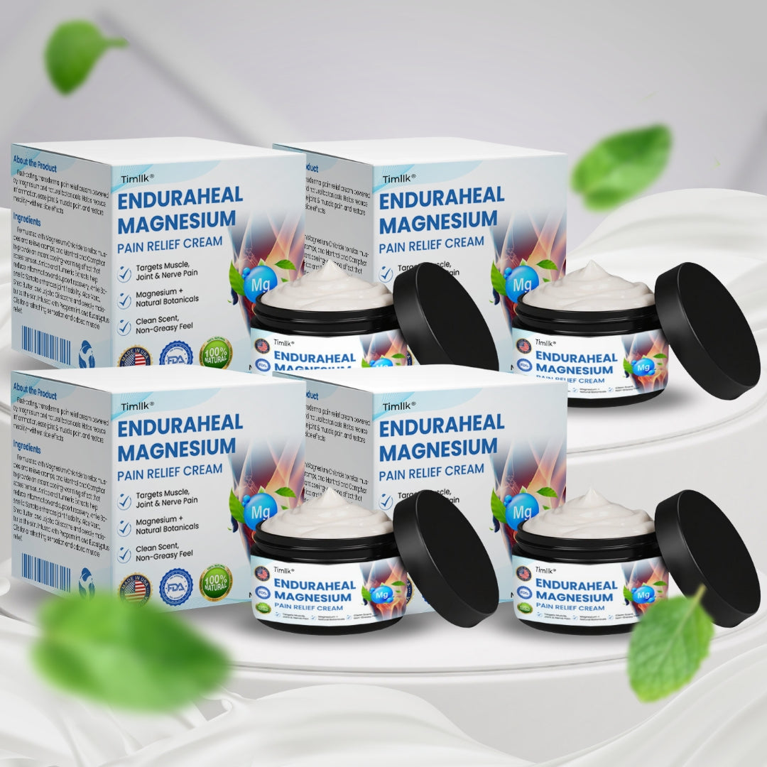 Timllk® EnduraHeal Magnesium Pain Relief Cream (Treats Arthritis, Neuropathy, Rheumatism, Sports Injuries & More)