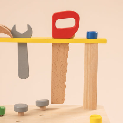 ROBUD Tool Workbench for Toddler Kids Play Tool Bench WGJ02
