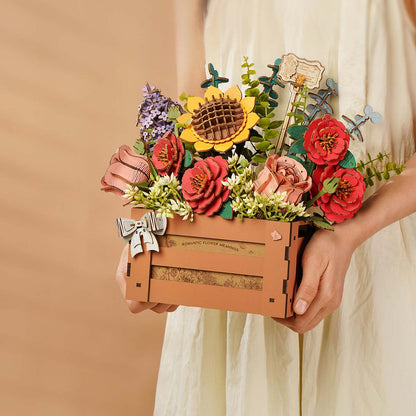 Rowood Wooden Bloom Box DIY 3D Puzzle TW02H