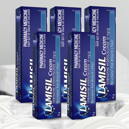 🦶Lamisill™ 1 Week Athlete's Foot Treatment, Antifungal Cream with Terbinafine Hydrochloride 1%, Fast Symptom Relief & Prevents Recurrence