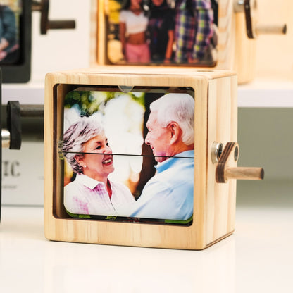 Flip Photo Box – Customizable Memory Album