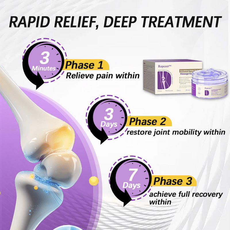 Official Store :✅ Ropceer™ Turmeric & Emu Oil Arthritis Soothing Pain Relief Massage Gel🦴🇺🇸American Orthopaedics (AAOS) Approved