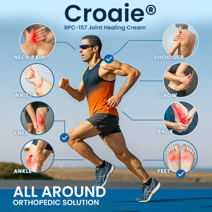 🌿FDA-APPROVED✅ Croaie® BPC-157 Joint Healing Cream - Treats Arthritis, Neuropathy, Rheumatism, Sports Injuries & More💪🏻