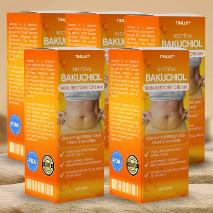 TIMLLK® Nectéva Bakuchiol Skin Restore Cream - (Anti-aging, Hydrating, Skin Firming & Lifting)