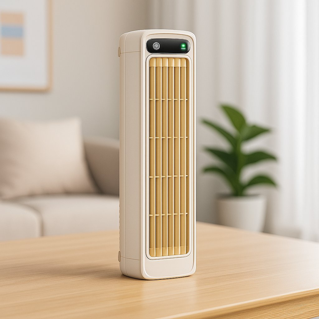 AIRINA™ Portable Air Conditioning Cooling Fan (with 3 Speeds and LED Touch Screen)
