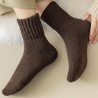 🔥 Hot Sale 49% OFF | 🎄 Christmas Warm Socks for Women – Cozy Mid-Calf Winter Gift Set ❄️