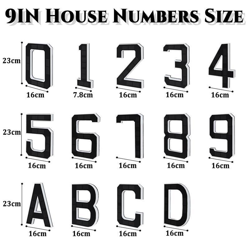 🔥Hot Sale 49% OFF🎁✨ Solar Lighted House Number - Waterproof LED Address Sign