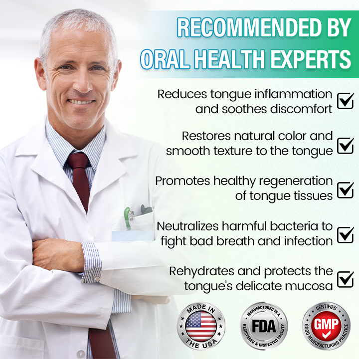 Timiilk® GlosShield Tongue Repair Spray: Fast, Natural Relief for Oral Discomfort