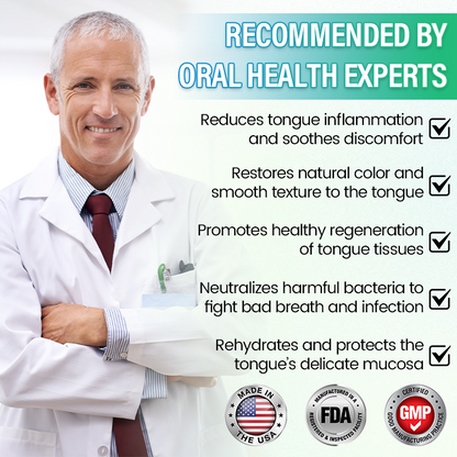 Timiilk® GlosShield Tongue Repair Spray: Fast, Natural Relief for Oral Discomfort