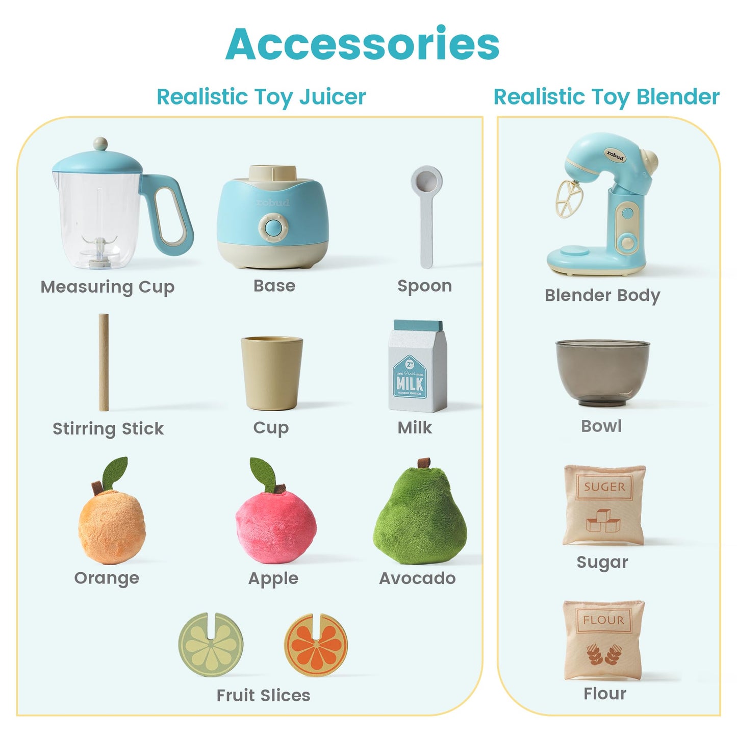 ROBUD Blender and Juicer Toy - Green