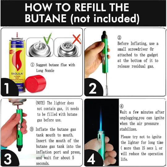 🔥Independence Day Sale 49% OFF - Deluxe Pipe Lighter Set for Men