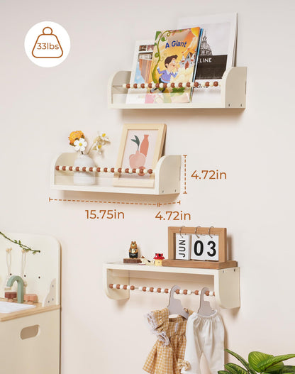 ROBUD Nursery Floating Shelves for Wall