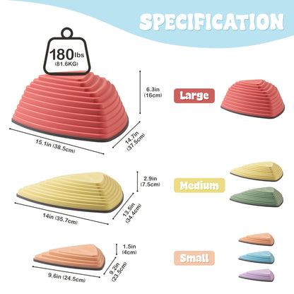 ROBUD Balance Stepping Stones for Kids & Toddlers