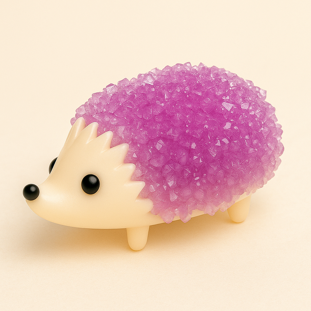 💎Hedgie Crystal Growing Kit – Colorful Hedgehog with Sparkly Crystals in 24H
