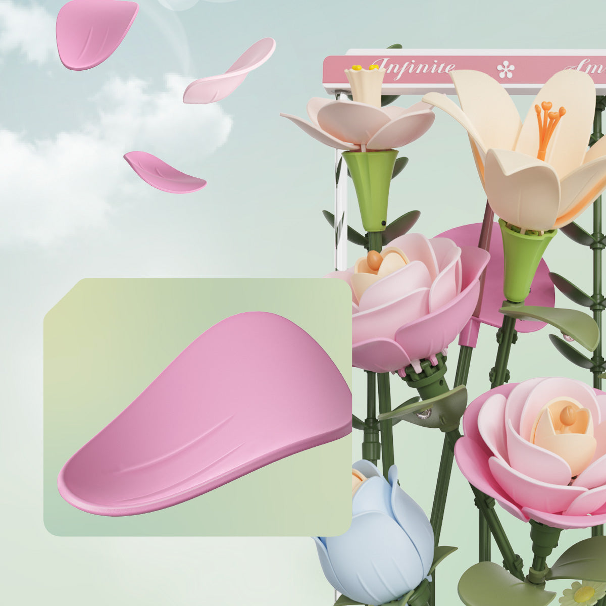 ROKR Blooming Bouquet Box DIY 3D Puzzle AF01D