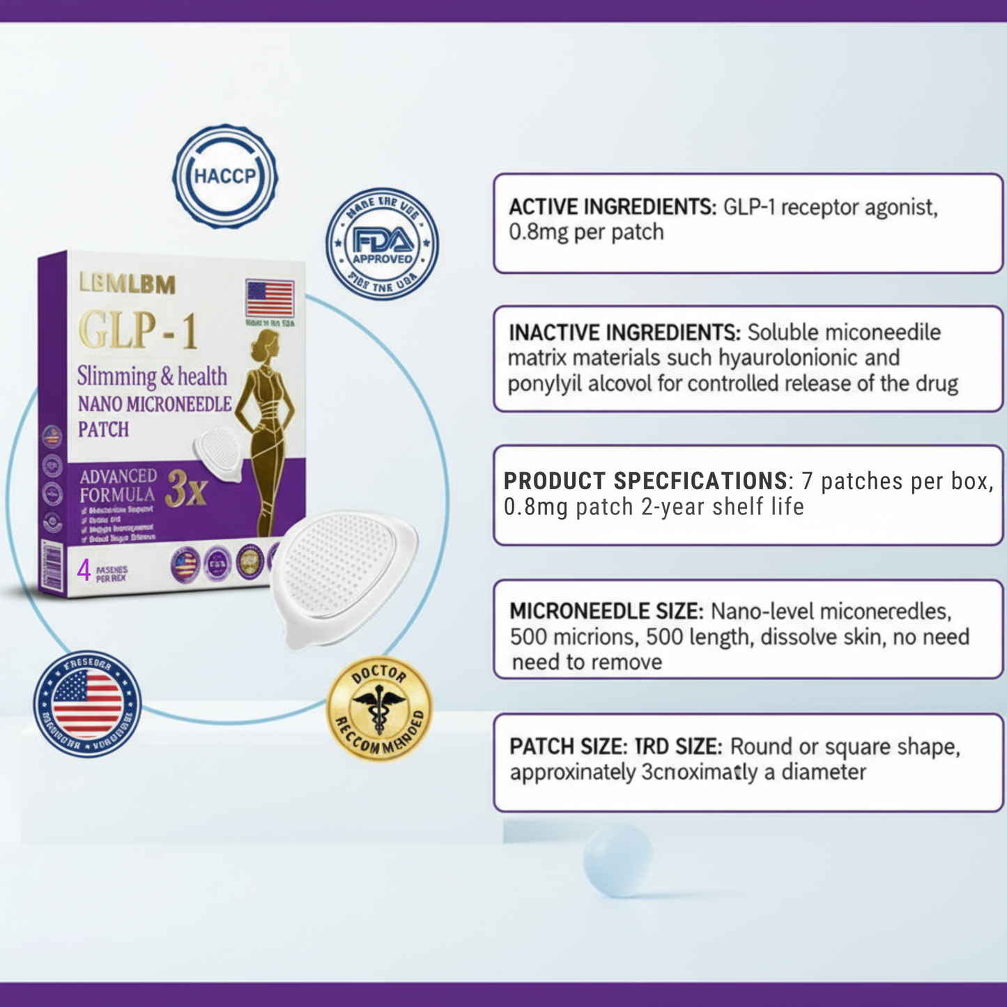 🔥【𝑶𝒇𝒇𝒊𝒄𝒊𝒂𝒍 𝑺𝒕𝒐𝒓𝒆】LBMLBM™ NIDDK-Tirzepatide Slimming & health NANO MICRONEEDLE PATCH🇺🇸👨‍⚕️（Zero Pain, 24/7 Action | Lower A1C Levels | Lose Inches Safely）