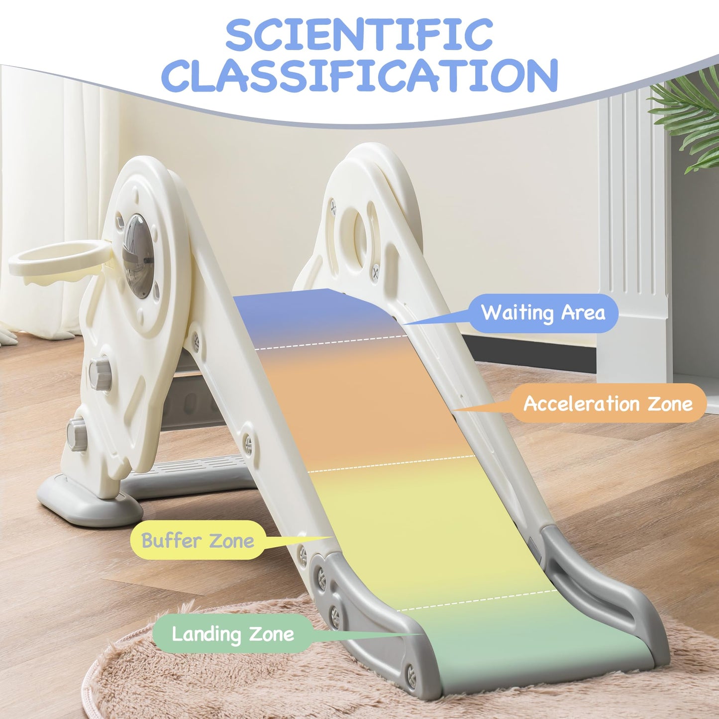 ROBUD Toddler Slide for Indoor & Outdoor