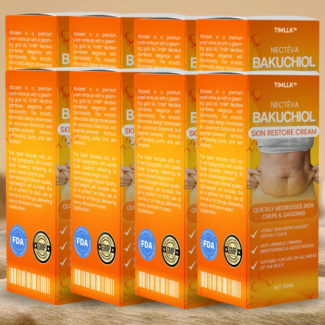 TIMLLK® Nectéva Bakuchiol Skin Restore Cream - (Anti-aging, Hydrating, Skin Firming & Lifting)