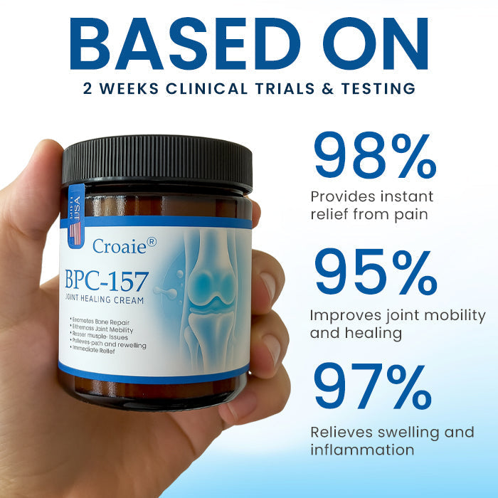 🌿FDA-APPROVED✅ Croaie® BPC-157 Joint Healing Cream - Treats Arthritis, Neuropathy, Rheumatism, Sports Injuries & More💪🏻