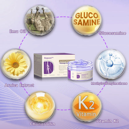 Official Store :✅ Ropceer™ Turmeric & Emu Oil Arthritis Soothing Pain Relief Massage Gel🦴🇺🇸American Orthopaedics (AAOS) Approved