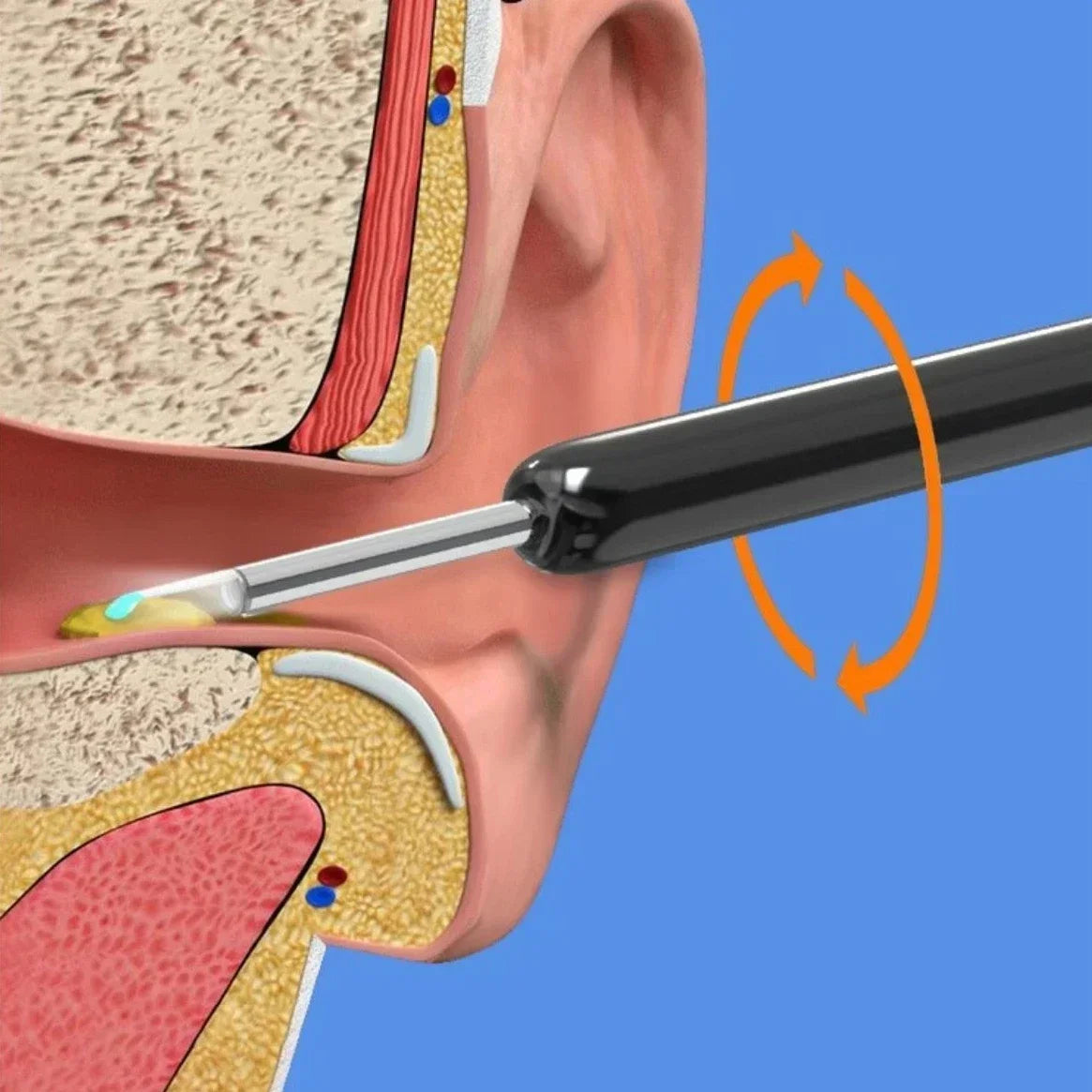 Visual Ear Pick Wireless Cleaning Endoscope HD Earwax Removal Tool