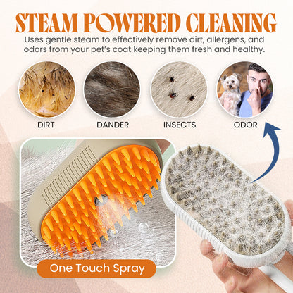 🐕‍🦺 PetAura Pet Grooming Brush