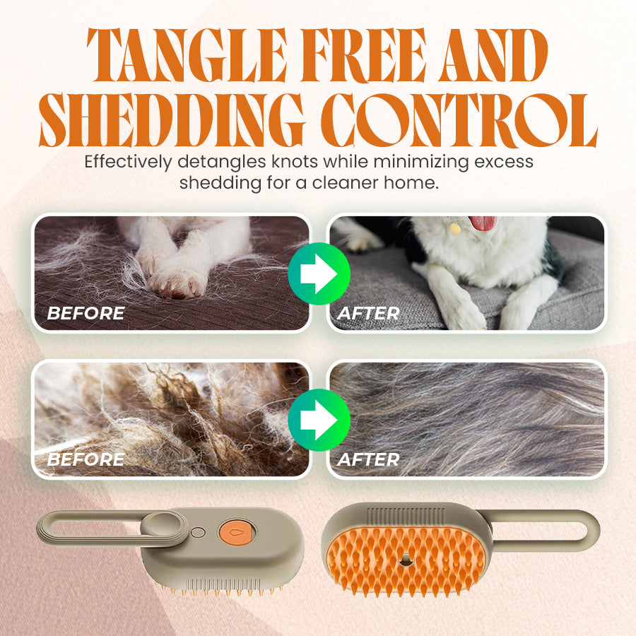 🐕‍🦺 PetAura Pet Grooming Brush
