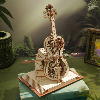 ROKR Symphony of Gorgeous Dreams Mechanical Music Box 3D Wooden Puzzle AMK63M
