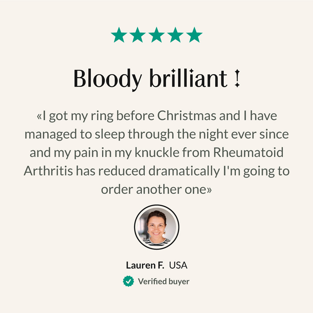 SeuricoRing – Relaxation, Restful Sleep, Pain Relief, Circulation Enhancement