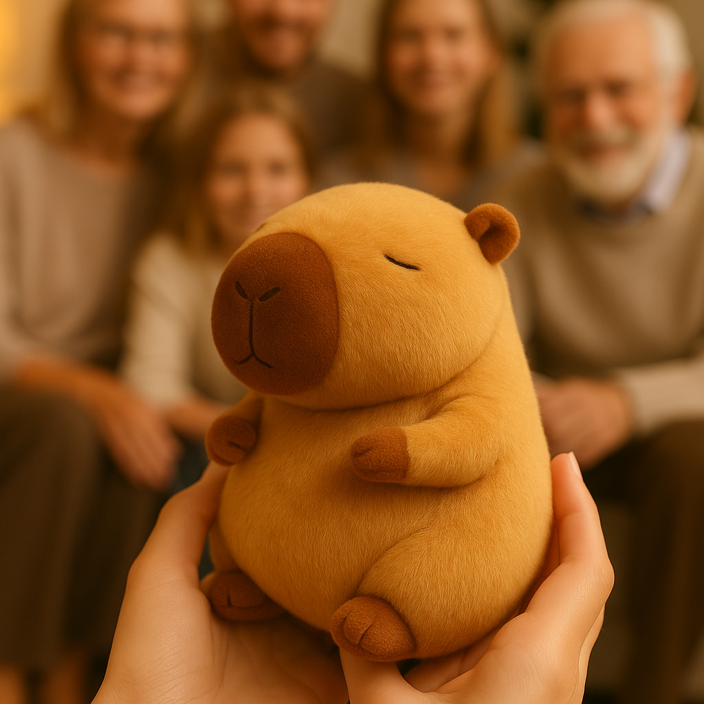 Lazy Sit Capybara Buddy - The Plush Pal Always Has Your Back