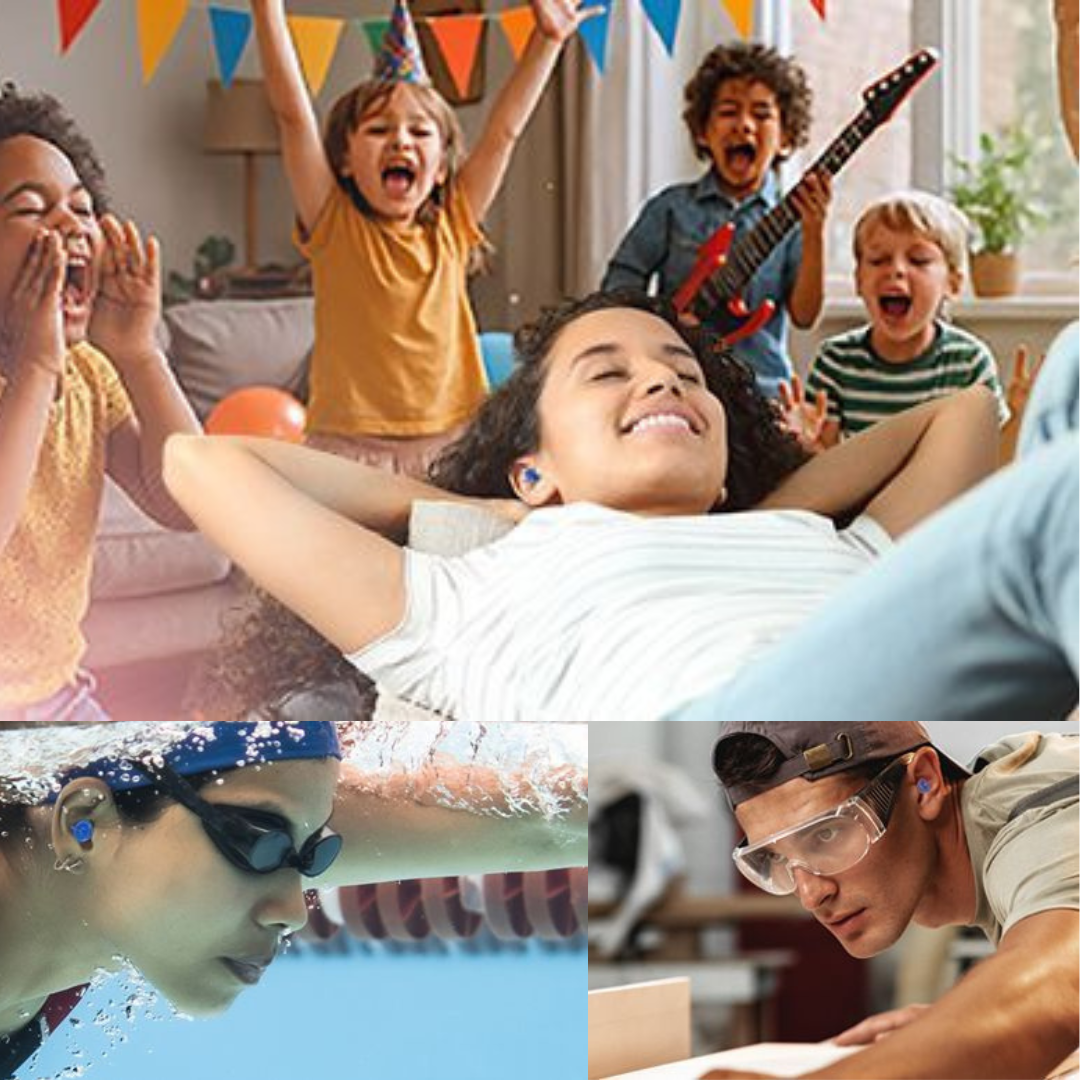 💥2025 NEW DESIGN👂The World's First Fluid Inflatable Earplug