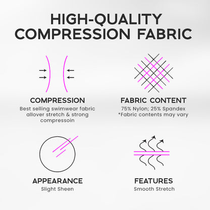 Sexy Slim & Sculpt One Piece Swimsuit for Women