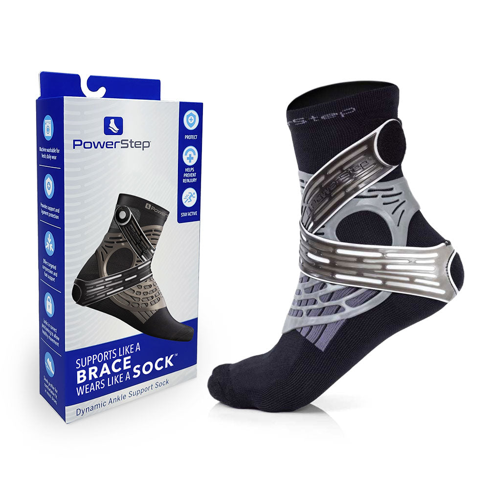 Dynamic Ankle Support Sock | Compression Sock & Ankle Support Brace for Ankle Pain and Injuries