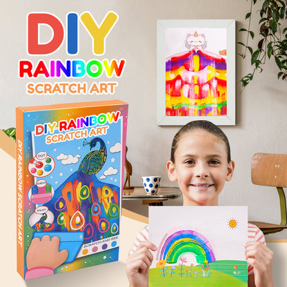 🖼️DIY Rainbow Scratch-tastic Adventure🚀