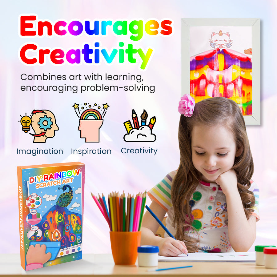 🖼️DIY Rainbow Scratch-tastic Adventure🚀
