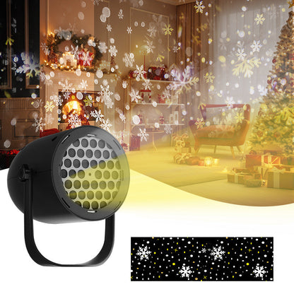 🎁 Christmas Projection Lamp 5V/1A with 16 Patterns USB Powered for Home 🎅