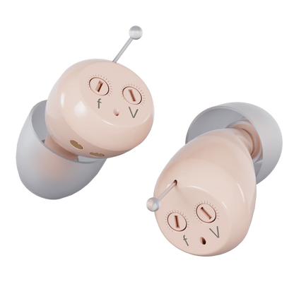 Adult Sound Amplification Earbuds – Wireless, Rechargeable & Comfortable | Clear, Balanced Sound in a Small, Discreet Design for Adults and Seniors