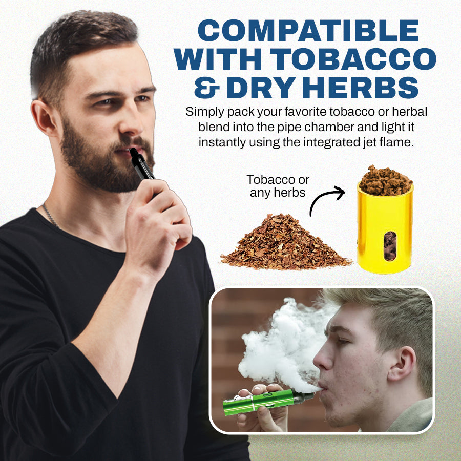 🔥Independence Day Sale 49% OFF - Deluxe Pipe Lighter Set for Men