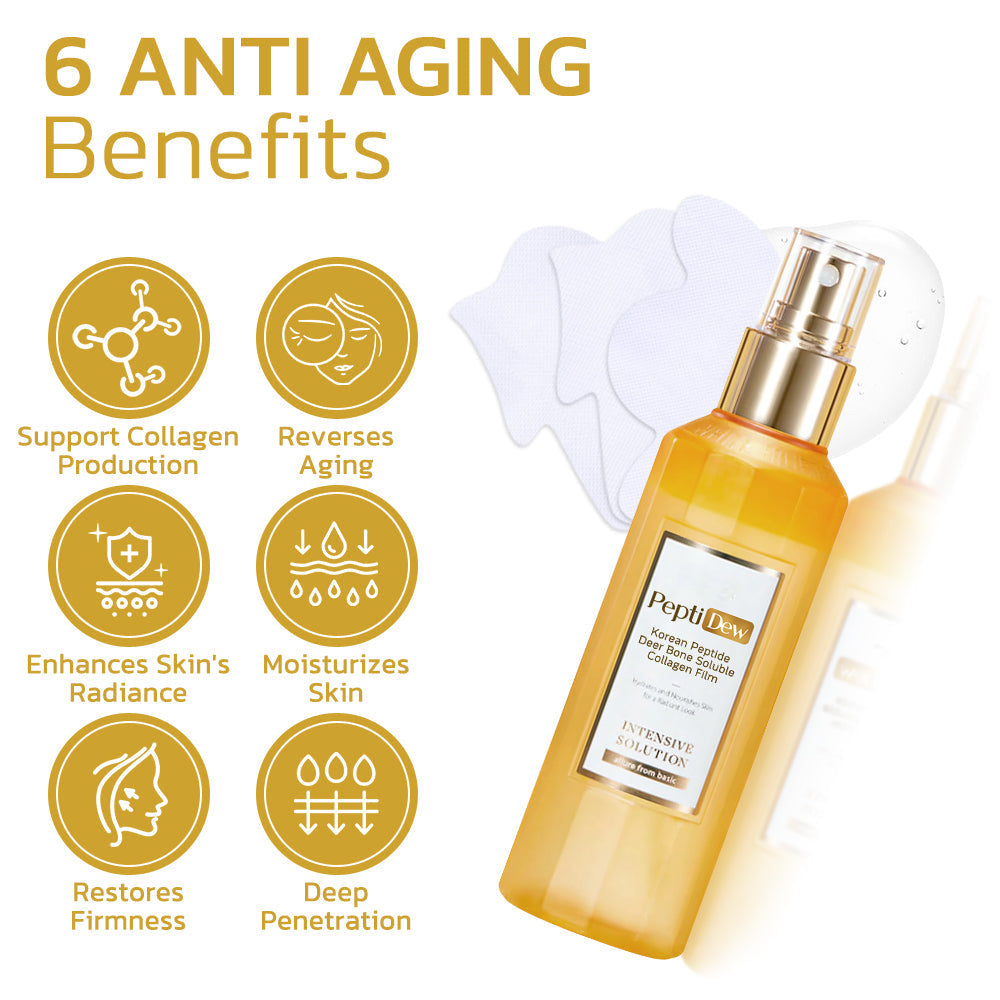 Seurico™ PeptiDew Korean Peptide Deer Bone Soluble Collagen Film